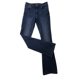 DL1961 Premium Blue Denim Sz 27 Bridget Boot High Rise Instasculpt Jeans
